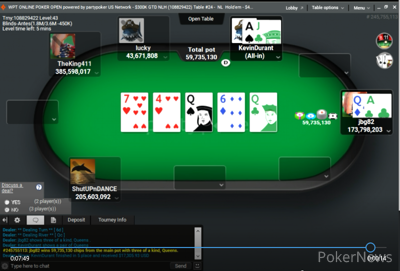 "KevinDurant" Eliminated in 5th Place ($17,305.93)