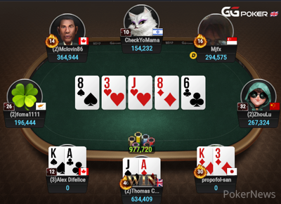 Cazayous Over 1.6 Million Chips