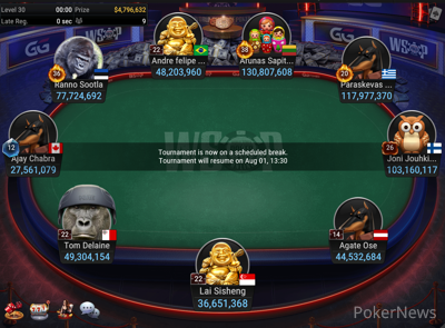 Event #41 final table