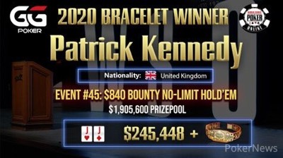 Patrick "Muddington" Kennedy Wins Event #45