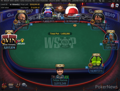 Event #64 Final Table