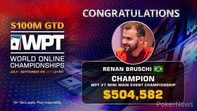 Renan Bruschi Wins WPT WOC Mini Main Event