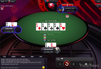 Brooks Catches Geilich's Bluff for the Chip Lead | PokerStars WCOOP ...