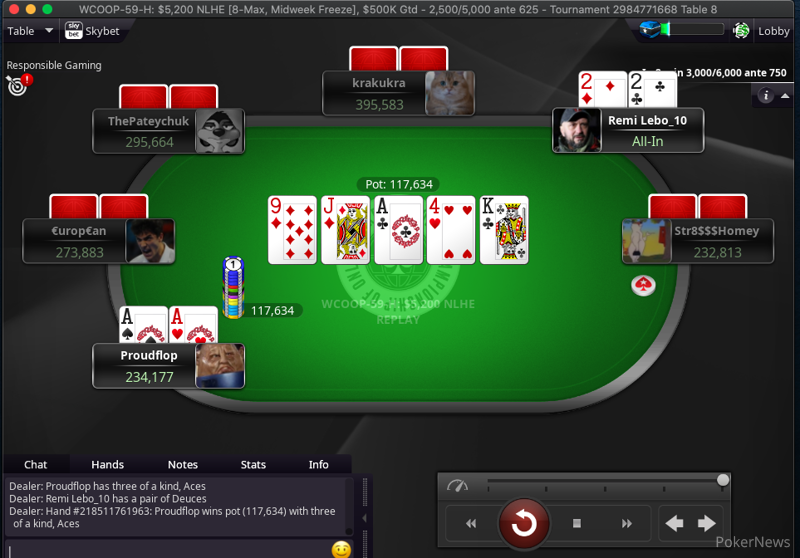 WCOOP-59-H: $5,200 NLHE [8-Max, Midweek Freeze] Gallery | PokerStars ...