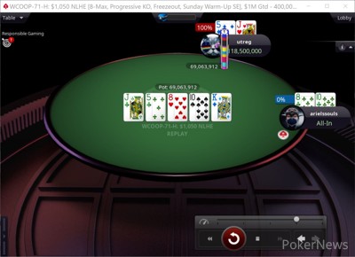 "arielssouls" Eliminated in 2nd Place ($81,356)