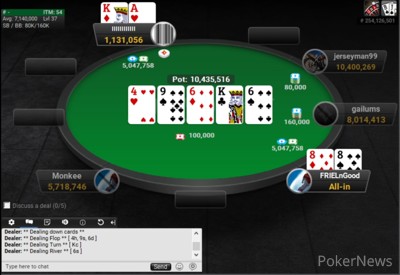 "FRIELnGood" Eliminated in 5th Place ($4,763)
