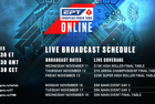 EPT Online Twitch Schedule