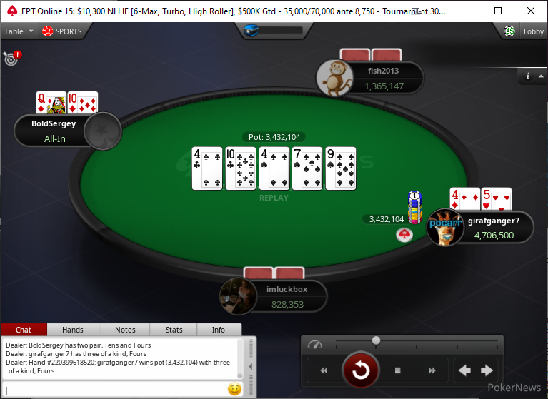 Pokerstars Live Reporting Pokerstars Live Reporting