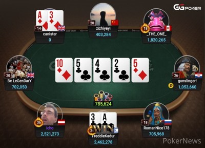 "FreddieKadur" Gets There Again