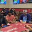 Upeshka De Silva and Chris Moneymaker