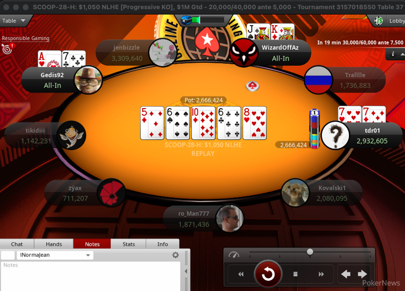 progressive knockout pokerstars