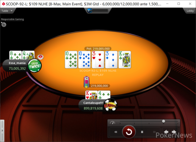 "Essa_mania" Eliminated in 2nd Place ($265,914)