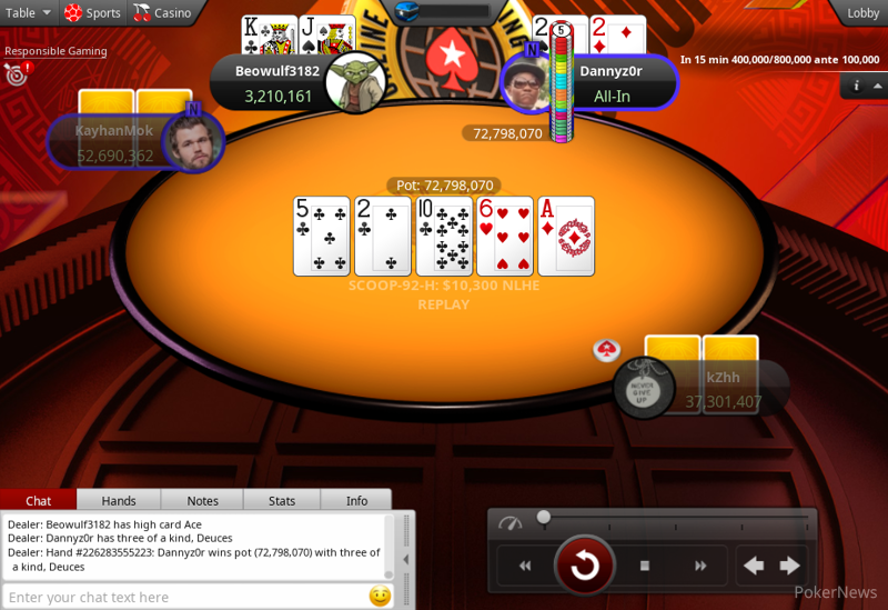 Borlan Doubles to Chip Lead with a Set of Deuces - Vimarsana News