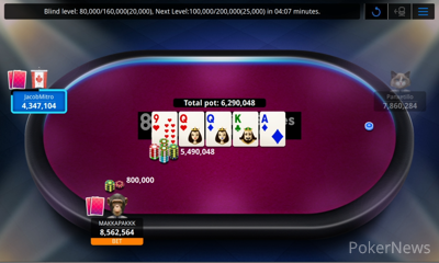 "JacobMitro" Eliminated in 3rd ($5,311)