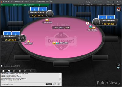 Three Left in All Feature Games