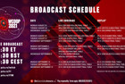 2021 WCOOP Broadcast Schedule New