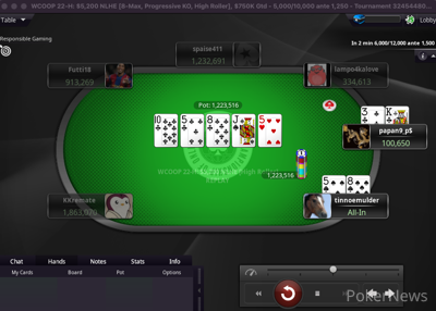 Mulder doubles through Ustimov