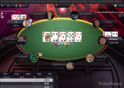 Nemeth eliminated by Peterman
