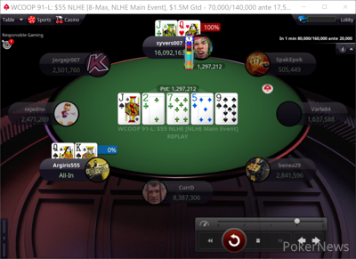 "syvers007" Gets There for a Stack