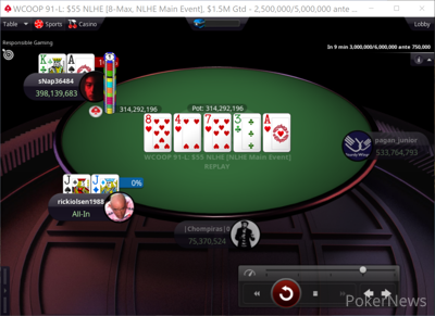 "rickiolsen1988" Eliminated in 4th Place ($70,136)