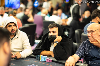Ali Shaerzadeh leads after Day 1b