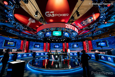 WSOP 2021 amazon room wide and main stage