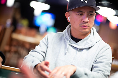 JC Tran sits in the top ten for Day 2