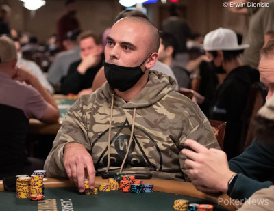 Zachary Grech is among the Day 1d chip leaders