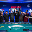 WSOPE Main Event  Final Table 7 players