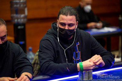Pedro Marques sits second in chips