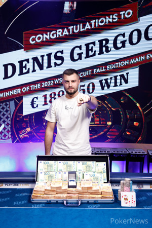 Denis Gergoc Wins 2022 WSOPC Main Event Autumn Edition