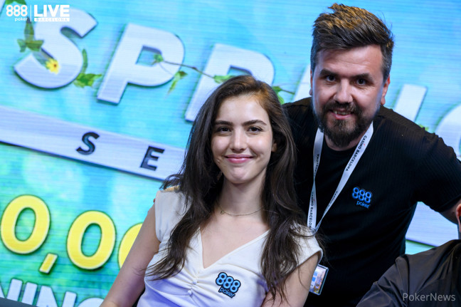 Alexandra Botez Dons 888poker Patch, Goes Deep in Main Event