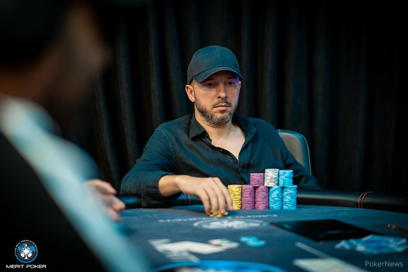 Mircea Flutur Soars Above the Pack After Day 1 of the ,300 High Roller