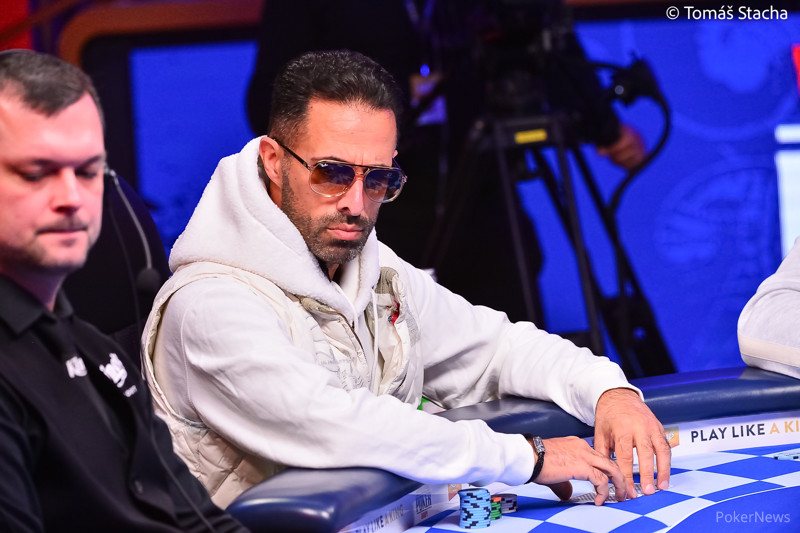 Hissou Ends Day 1 of €50,000 NLH Diamond High Roller in Pole Position