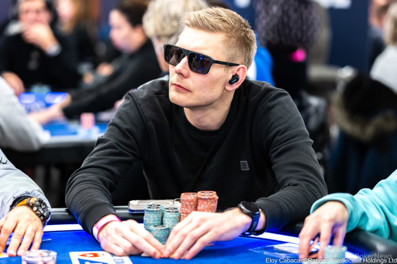 Vidar Oie Bags the Chip Lead on Day 1f of €1,100 Eureka Main Event