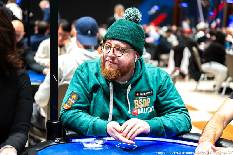 Talbot Moves With Big Stack Into Final Day of the €2,200 Eureka High Roller