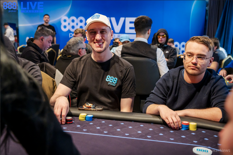 173 Players Race For the Money on Day 2 of the 888poker Live Madrid Main Event