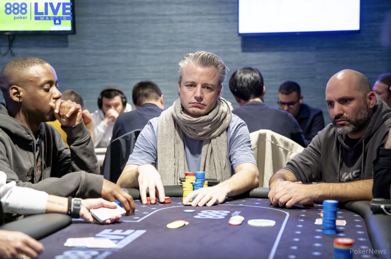 Jorge Alvarez Leads as Jonas ten Cate Poised For Another Deep Run on Day 2 of the 888poker Live Madrid Main Event