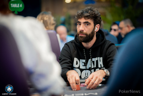 Gregoire Auzoux Sits at the Top After Day 2 of the ,300 High Roller