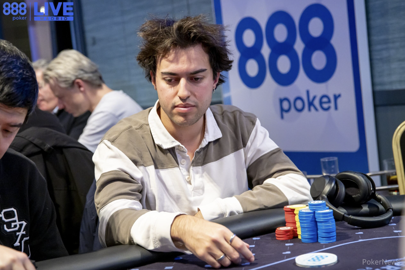 Francisco Togores Takes the Overall Chip Lead on a Packed Day 1c of the 888poker Live Madrid Main Event