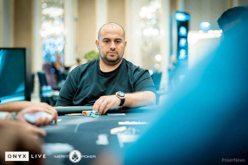 Fahredin Mustafov Bursts the Bubble to Seize Day 1a Chip Lead in $25,500 Main Event