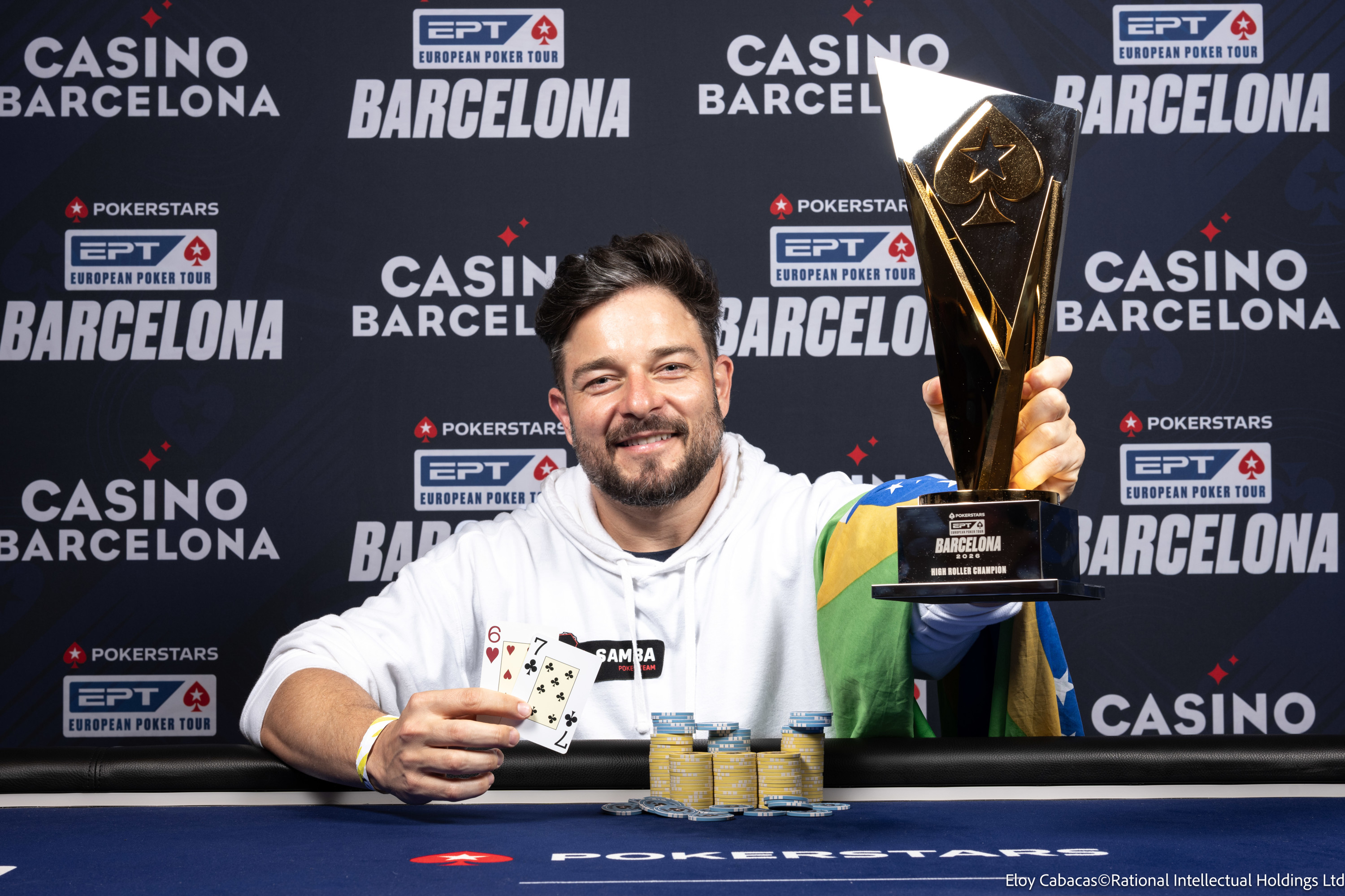 EPT Barcelona 2026で2冠を達成したファビアノ・コヴァルスキさん