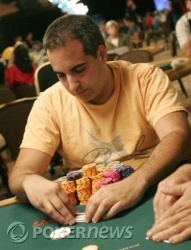 Chip leader Matt Glantz