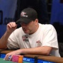 Mike Matusow reacts to Lindgren's all-in raise