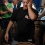 An emotional Michael Rocco moments after winning