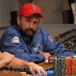 Dennis Phillips has the inside track to the final table beginning Day 7