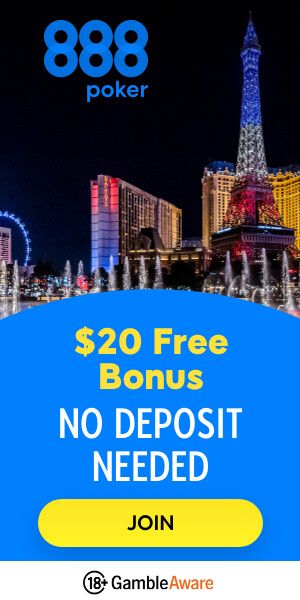 [com] 888poker 20 free welcome offer 300x600 (version 2) May 27 - July 31