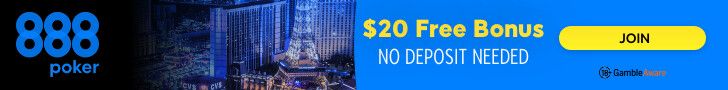 [com] 888poker 20 free welcome offer 728x90 (version 3) May 27 - July 3