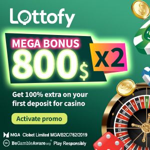 [com] Lottofy Mega Bonus $800 300x300