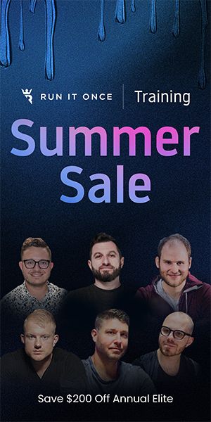 [com] Run It Once Summer Sale 300x600 June 16 - July 17